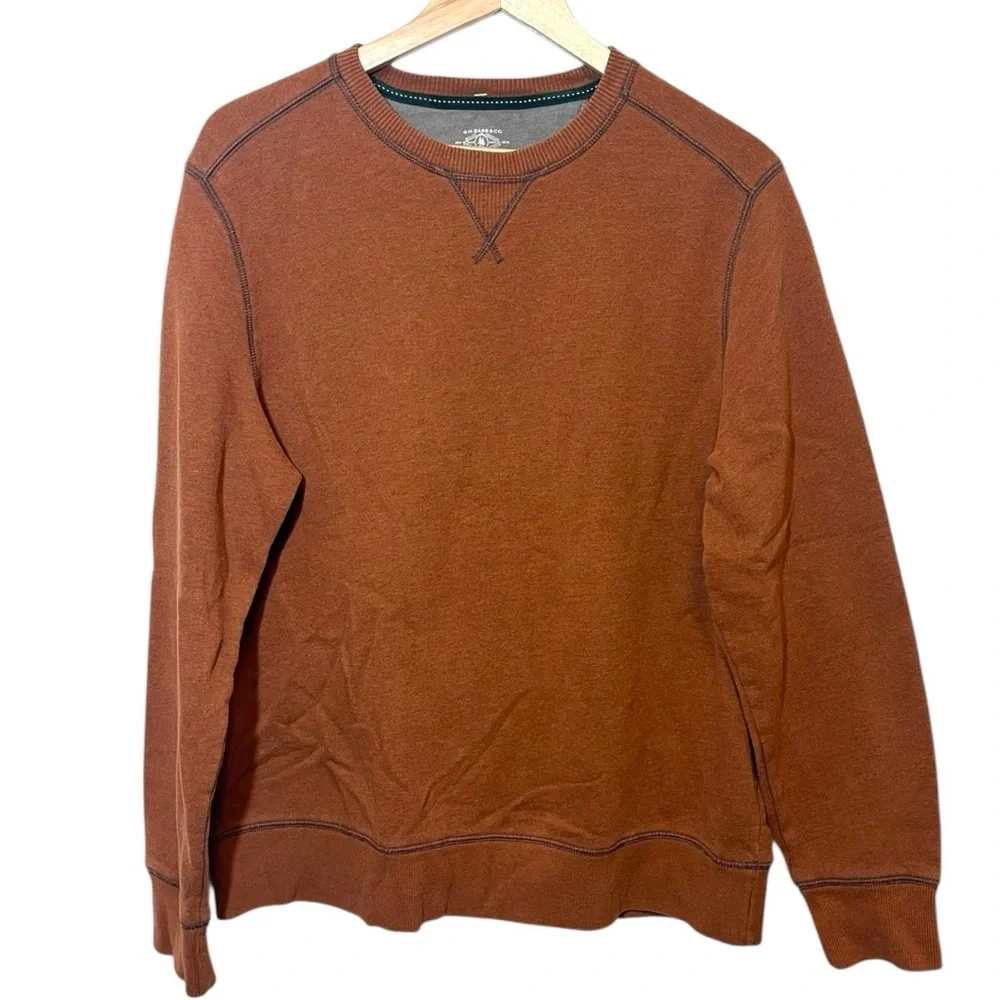 G.H. Bass & Co. Men's Crew Neck Pullover Sweatshirt... Size L - Picture 2 of 9